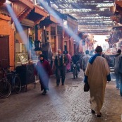 Illumination matinale - Marrakech - Maroc
