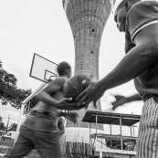 Maripasoula - Basketteurs en Guyane