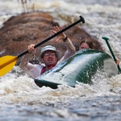 Canoë en Guyane : retournement