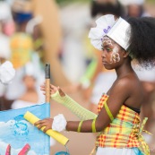 Carnaval de Maripasoula en Guyane. 2017. Costumes. Déguisements.