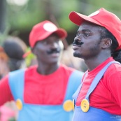 Carnaval de Maripasoula en Guyane. 2017. Costumes. Déguisements.