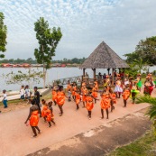 Carnaval de Maripasoula en Guyane. 2017. Costumes. Déguisements.