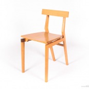 Mobilier design contemporain en bois massif de Guyane. Meuble. Marque DISSI. Chaise.