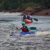 Canoe et kayak en Guyane sur l'Oyapock.