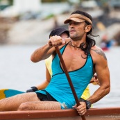 Course de pirogue en Guyane a Montsinery tonnegrande. P12 et P4 (12 places et 4 places). Organise par le club de canoe kayak et pirogue de Cayenne (ASPAG). Deguisements des equipages.