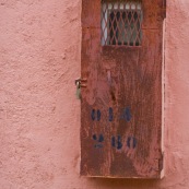 Facade au Maroc.