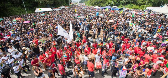 Guyane : rassemblement à Kourou (4 avril 2017)