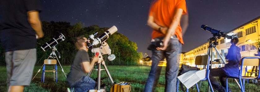 La nuit des étoiles au Lycée Damas